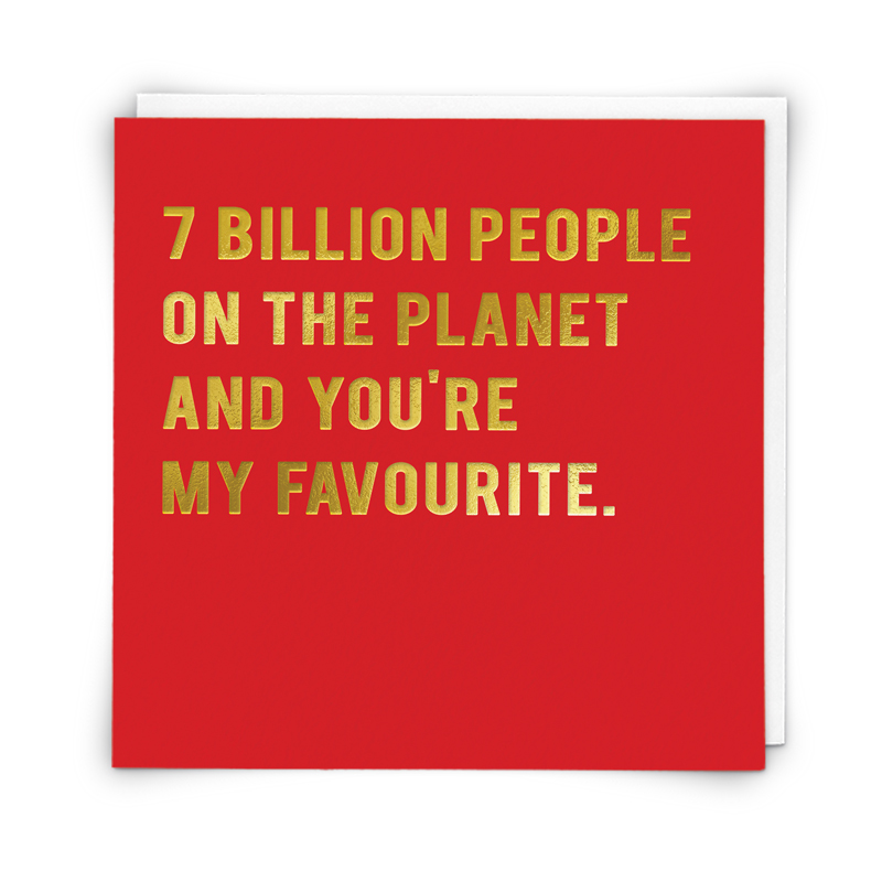 Seven billion