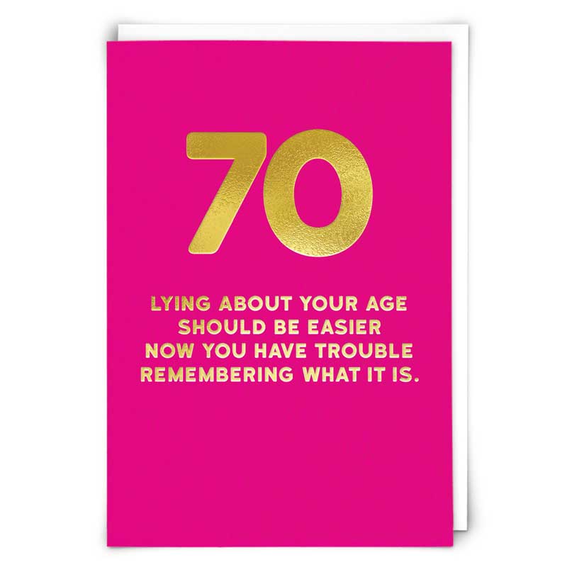 70 Lying