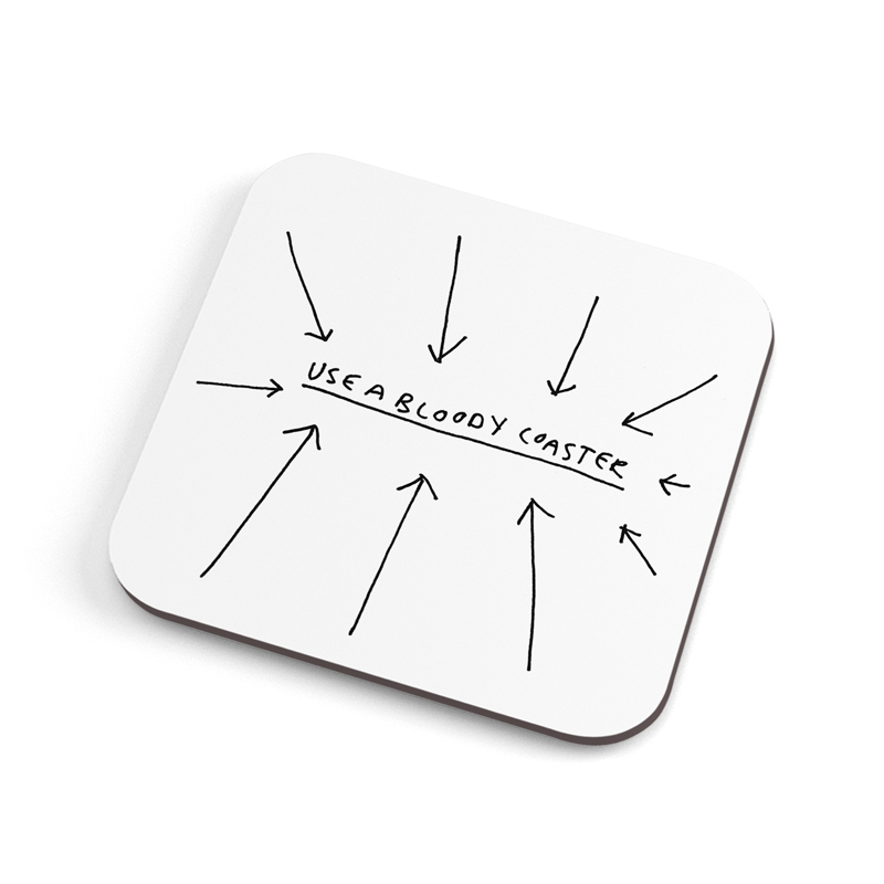 Use A Bloody Coaster- Trade Pack Of 6 Unit