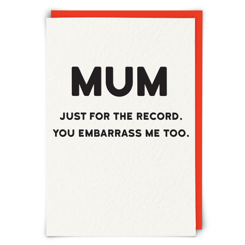 Mum Embarrass