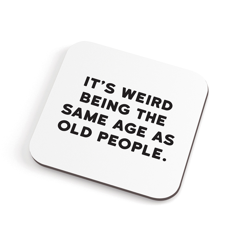 Old People Coaster - Trade Pack Of 6 Unit