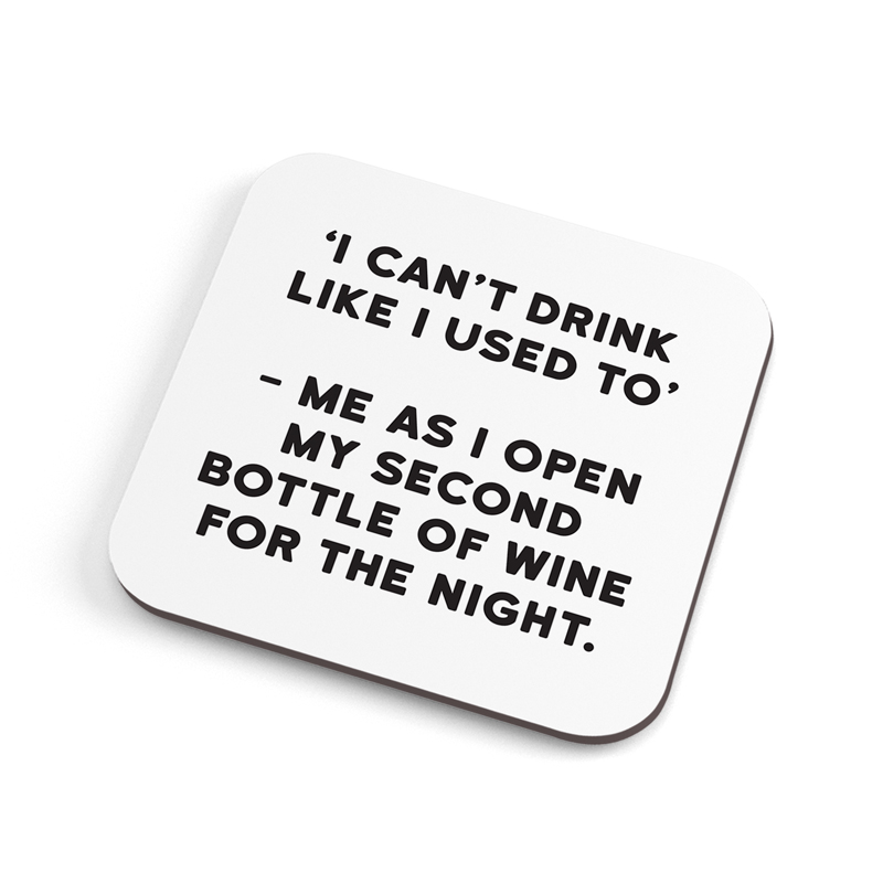 Can't Drink Coaster - Trade Pack Of 6 Unit