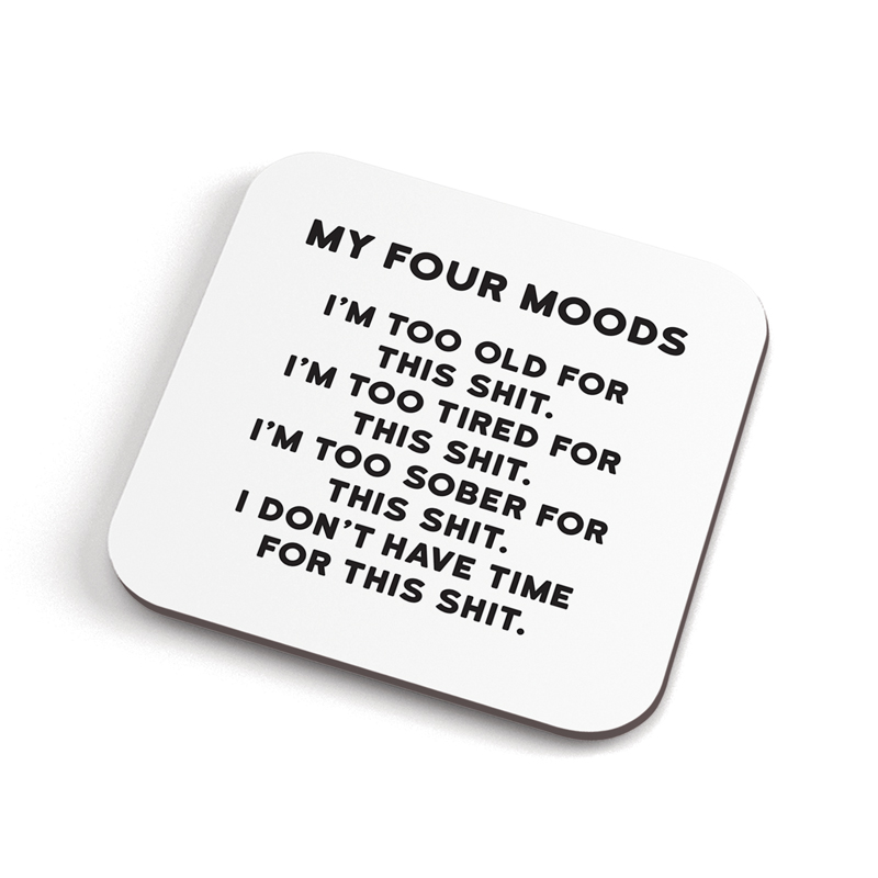 Four Moods Coaster - Trade Pack Of 6 Unit