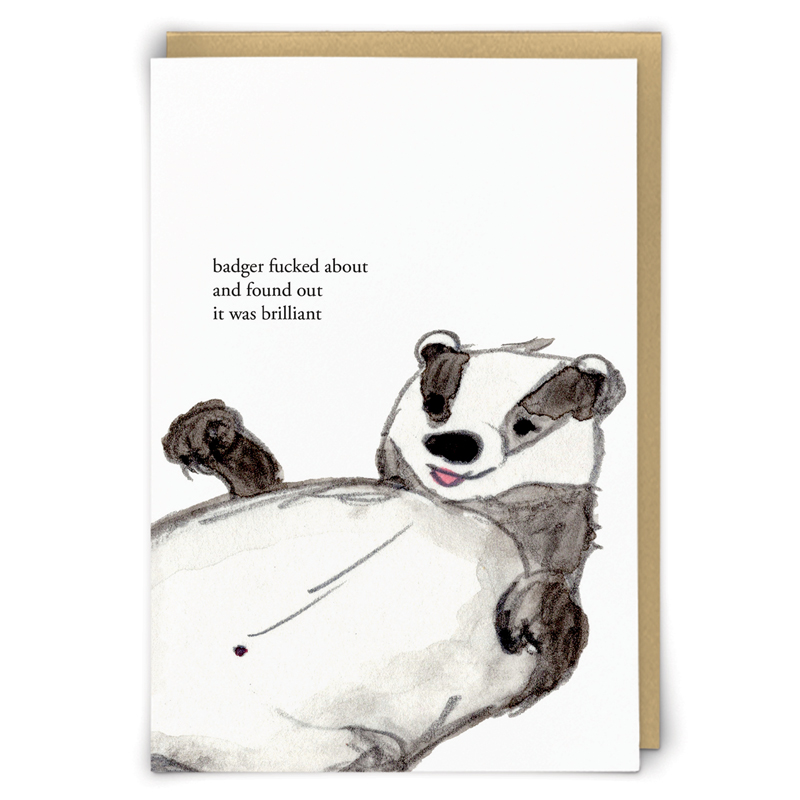 Brilliant Badger